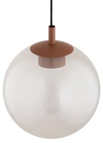 Argon 8829 - Csillár zsinóron SACRAMENTO 1xGX53/8W/230V átlátszó/barna