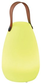 Fehér-barna LED asztali lámpa (magasság 20 cm) Ruby – Fischer &amp; Honsel