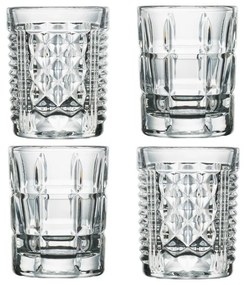 Assortis 4 db röviditalos pohár, 60 ml - La Rochère