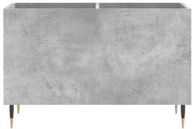 betonszürke szerelt fa hanglemezszekrény 74,5x38x48 cm