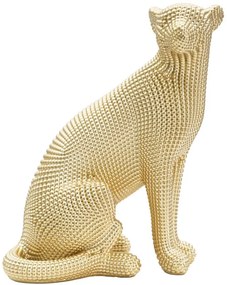Leopárd arany 23x15,5x29 cm