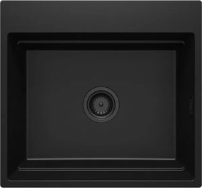 Magnetic gránit mosogató_nero_1 medence