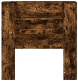 Fejtámla polcokkal Füstölt tölgy 100 x 16,5 x 103,5 cm Faanyag