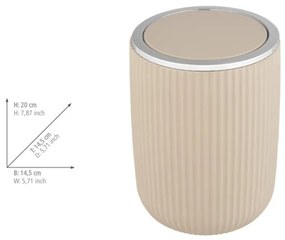 WENKO 25186100 - AGROPOLI kosár 14,5x20 cm bézs