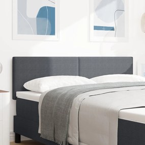 LED Fejtámla Egyszerű Design Sötétszürke 80 cm Corduroy Szövet
