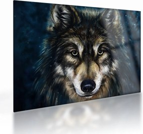 Üveg kép - Wolf (70x50 cm)