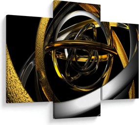 A modern absztrakció képe (90x60 cm)