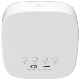 LED állítható éjjeli lámpa ébresztővel BUNNY LED/1,2W/5V 3000K