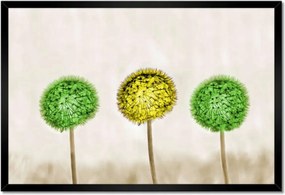 Poszter keretben 60x40 Sárga a lime között