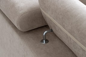 Vario sarokkinyitható kanapé, univerzális állású - bézs Wind 11 zsenília