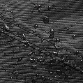 Kültéri bútorhuzat Fekete 300 x 110 x 70 cm 210D