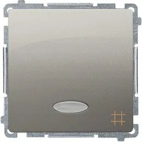 Keresztkapcsoló háttérvilágítással BMW7L.01/29 Simon Basic szatén