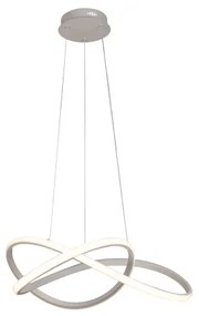 Fényerőszabályozható LED csillár kábeles függesztéssel LED/85W/230V 3000-6500K + távirányító