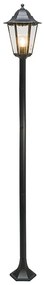 Klasszikus kültéri állólámpa fekete 170 cm IP44 - New Orleans 1