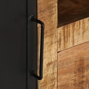nyers mangófa TV-szekrény 110 x 31 x 46 cm