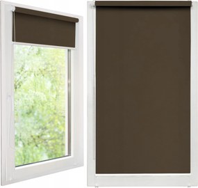 Mini beltéri redőny 100% sötétítő vezetősínekkel Blackout 47x150