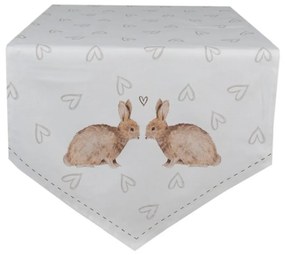 Asztali futó - 50x160cm - Bunnies in Love