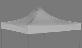 Tetőponyva 3x3m, Szürke / antracit