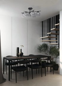 KAJA K-5167 GAMMA Szürke Színű Mennyezeti Lámpa 6xE14 10W IP20