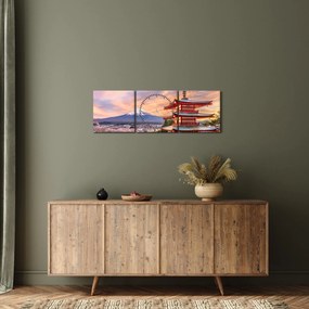 Kép - Fuji (órával) (90x30 cm)