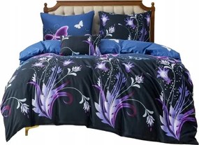 Kétszemélyes ágyneműhuzat garnitúra 160x200 2 70x80 Pillangó Ágyneműhuzat