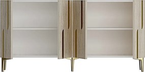 Nota 150 - White, Travertine, Gold
