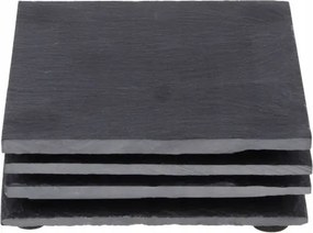 Bögretartó állvány Kő Szürke minimalista 4 db 10x10cm