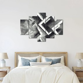 Absztrakt kép kocka (150x105 cm)