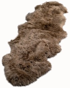 Bézs merinói gyapjú takaró, 60 x 240 cm - Native Natural