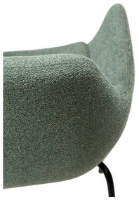 Világoszöld buklé fotel Zimmer – DAN-FORM Denmark