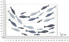 Fali panel pesci 96,5x1,5x61cm