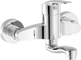 Mosogató csaptelep Tres forgó karral 150 mm króm 21632010