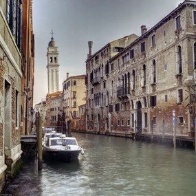 Poszter 30x30cm Velence városkép, Assaf Frank