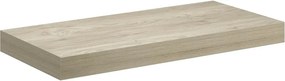 vidaXL tölgyszínű MDF lebegő fali polc 50 x 23 x 3,8 cm