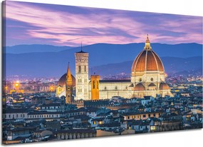 Vászonkép Építészet Firenze Éjszaka 120X70
