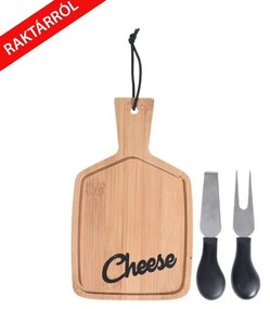 Cheese sajtszervírozó készlet (3 darabos) 12x20cm
