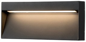 AZZARDO 4368 CASORIA Modern Kültéri Fali Lámpa Szürke LED IP54