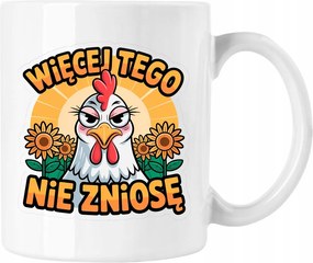 Csirke bögre chiken madár tojás 5 fehér 330ml