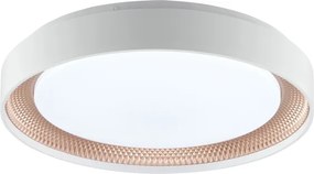 Brilliant - dimmelhető LED mennyezeti lámpatest WALDO LED/24W/230V fehér/rózsaarany + távirányító