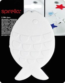 Gyerek csúszásgátló alátét szett fürdőkádba 5 db-os 16x10,5 cm Globefish – Spirella