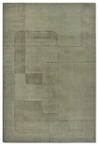 Zöld kézi szövésű gyapjú szőnyeg 190x280 cm Charlotte – Villeroy&amp;Boch