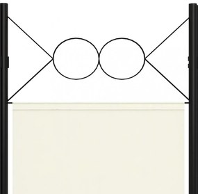 fehér 5 paneles paraván 200 x 180 cm