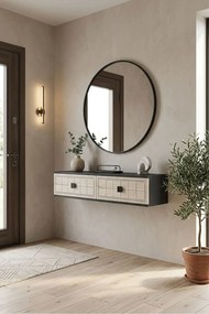 Yuka 120 - Anthracite, Travertine