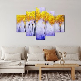 Sárga fák képe (150x105 cm)