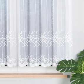 Zsakkard Függöny Nappali Szobába Konyhába 150cm fehér