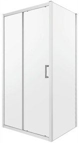 ZOOM 100x80TR téglalap alakú zuhanykabin zuhanytálca nélkül