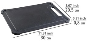 Vágódeszka 20,5x30 cm Peet – Wenko