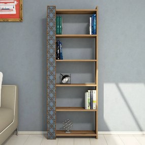 City könyvespolc, dió, 64,6 cm – TR845HCT3608