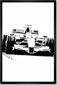 Poszterek keretben 40x60 Formula One F1 Bolid