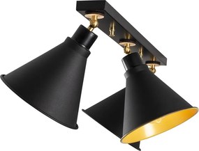 Berceste N-677 fekete fém függőlámpa, Ø72 cm, 3 izzós